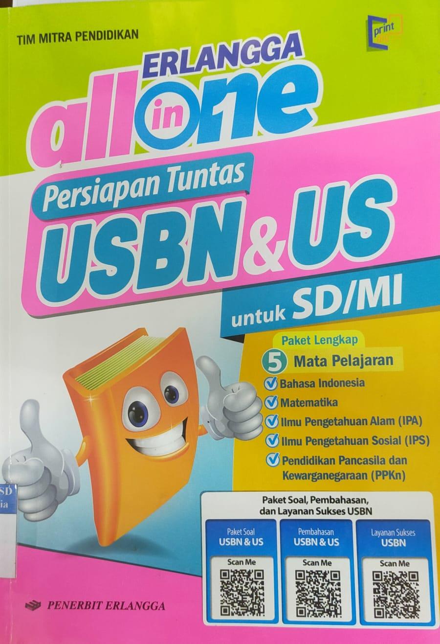Erlangga All in One Persiapan Tuntas USBN & US untuk SD/MI