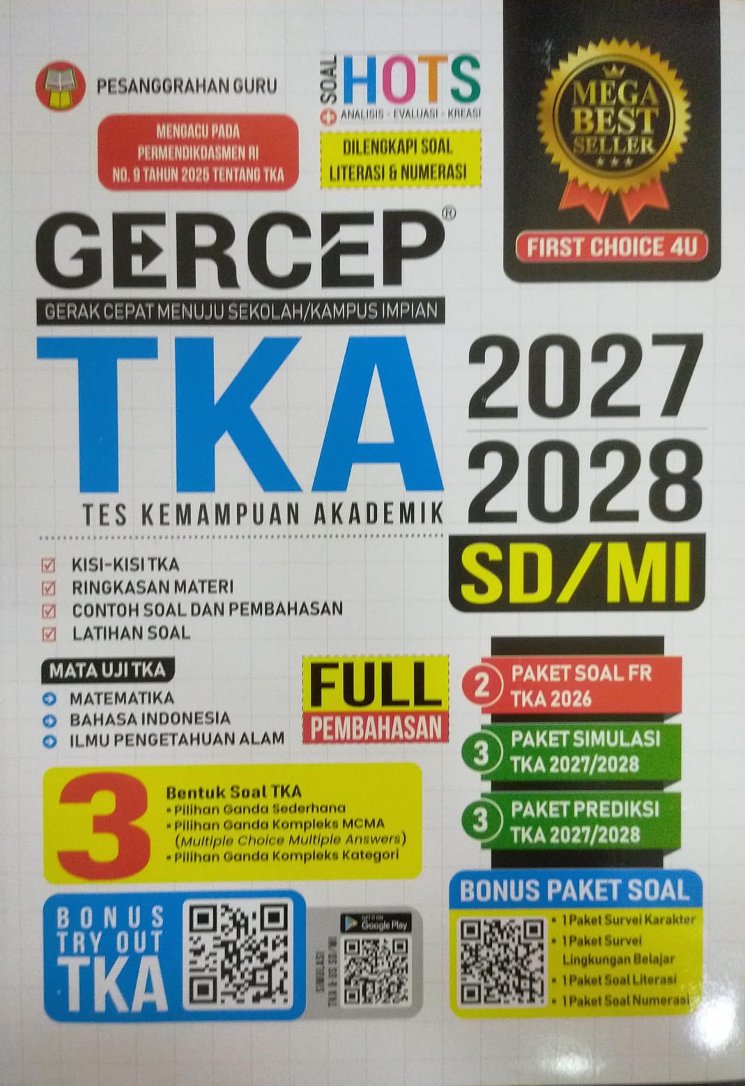Garcep TKA 2027 2028 SD/MI