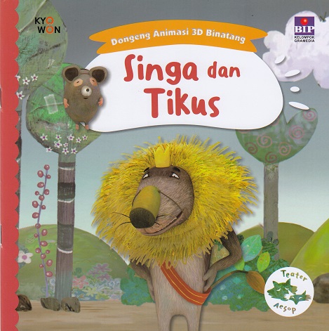 Dongeng Animasi 3D Binatang: Singa dan Tikus