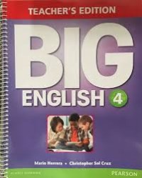 Teacher's Edition:  Big English 4