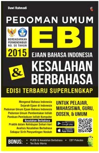 Pedoman Umum Ejaan Bahasa Indonesia dan Kesalahan Berbahasa