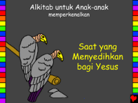 Saat Yang Menyedihkan Bagi Yesus