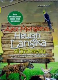 Ayo Mengenal Hewan Langka di Indonesia