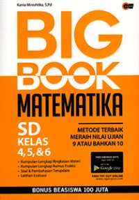 Big Book MATEMATIKA SD Kelas 4,5,&6