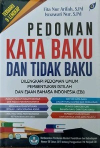 Pedoman Kata Baku dan Tidak Baku