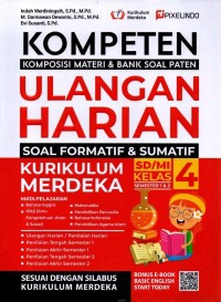 Kurikulum Merdeka Kompeten Ulangan Harian Soal  Formatif dan Sumatif SD 4