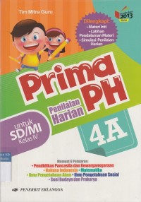 Prima Penilaian Harian 4A untuk SD/MI Kelas IV
